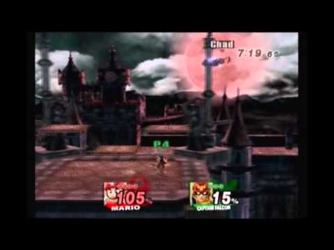 MELEE-FC10R - Darkrain (Falcon) vs -Chad- (Mario) Project M Final RR