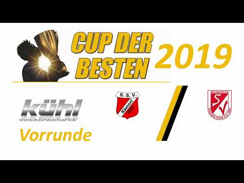 Cup der Besten 2019:  VR Spiel 7  SSV Kästorf   SV Meinersen 1