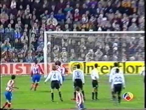 1995-96 Valencia- At Madrid de Copa. Goles atléticos
