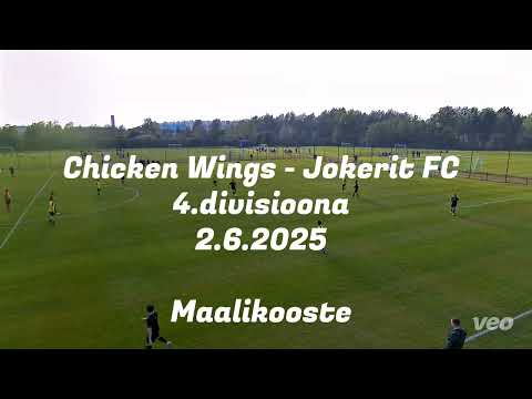 Maalikooste: Chicken Wings - Jokerit FC 2.6.2025