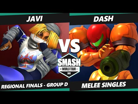 SWT CA RF Group D - Javi (Sheik) Vs. Dash (Samus) SSBM Melee Tournament