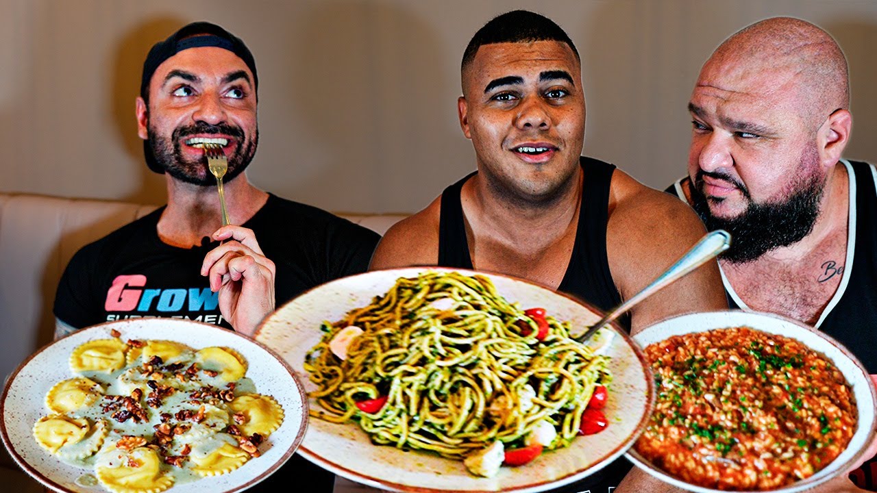 BITELO AND DORÃO VS COBUCCI IN THE PASTA ROLL