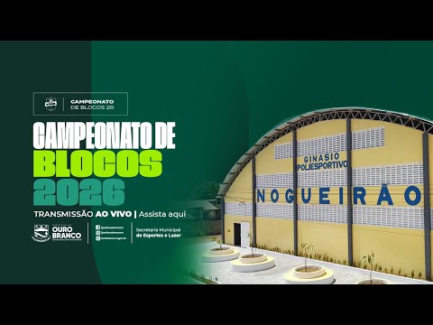 Campeonato de Bloco 2026 | 1° dia | Ouro Branco-RN