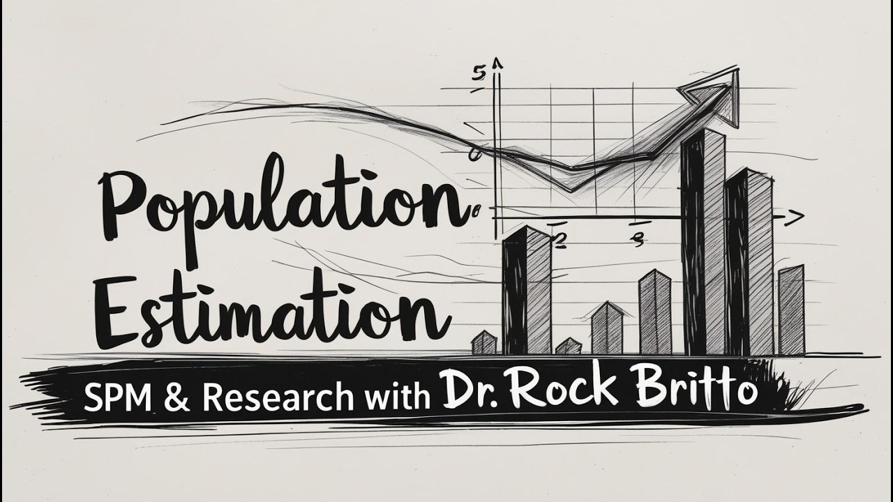 How to estimate the population from the census data? Population estimation. #howto #population #1