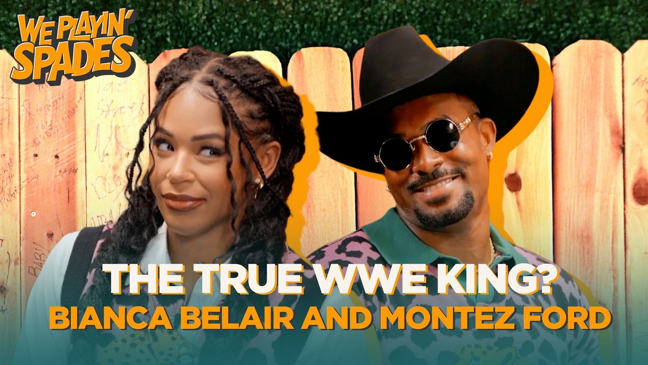 Bianca Belair & Montez Ford Name the King & Queen of WWE | We Playin' Spades