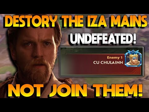 JOINING THE SCUM SIDE! TRYHARD IZANAMI VS UNDEFEATED CU CHULAINN! - Masters Ranked Duel - SMITE