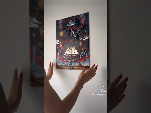 Vídeo relacionado con Displate - Póster metálico - Imán Mounted - Star Wars - Carson Teva