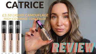 CATRICE LIQUID CAMOUFLAGE - -HIGH COVERAGE CONCEALER - - DEMONSTRATION & REVIEW!