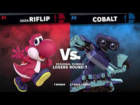 Regional Rumble Losers Top 8: SKRA|Riflip (Yoshi) VS Cobalt (R.O.B.)