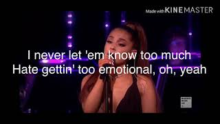 Ariana grande - better off live (lyrics)
