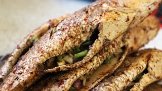 How to prepare Nigerian Grilled Tilapia Fish - Nigerian Food Recipes