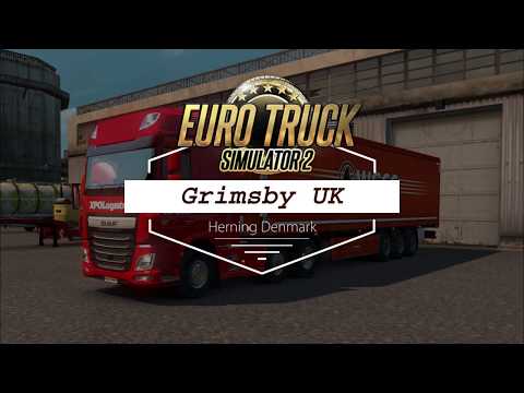 Euro Truck Simulator 2 ¦ Grimsby to Herning ¦ Promods map