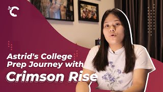 youtube video thumbnail - Astrid's College Prep Journey with Crimson Rise