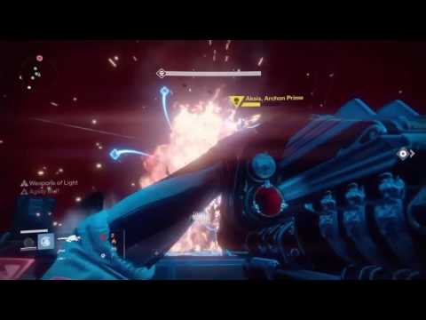 Destiny Full Aksis Archon Prime Fight