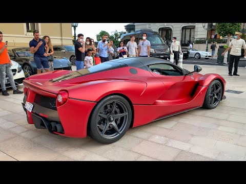 Best Supercars Monaco - LaFerrari, 488 Pista, 812 Superfast, Lamborghini Aventador, Huracan