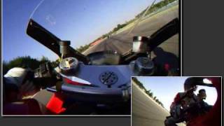 preview picture of video 'Few laps on Brno race track with Ducati 1098 #1'