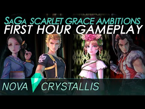 SaGa Scarlet Grace Ambitions • Opening Gameplay