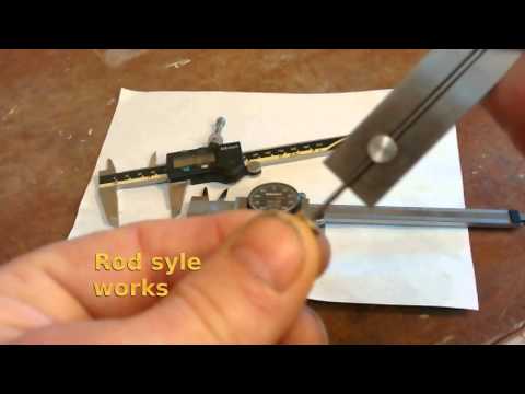 Caiper depth gauge: rod vs trad