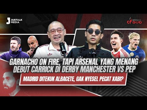 OFFSIDE DUO #308: GARNACHO ON FIRE, BUT ARSENAL WIN CARRICK'S MANCHESTER DERBY DEBUT