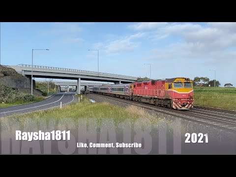 V/Line N460 (City of Castlemaine) at Corio - Australian Trains by Raysha1811