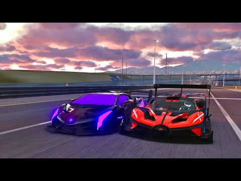 Bugatti Bolide GTR vs Lamborghini Veneno GTR - Special Stage Rouge X - RTX 4090 (24 GB)