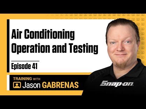 Snap-on Live Training Episode 41 - Air Conditioning Operation and Testing