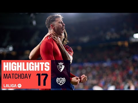 Resumen de Osasuna vs Rayo Vallecano Matchday 17