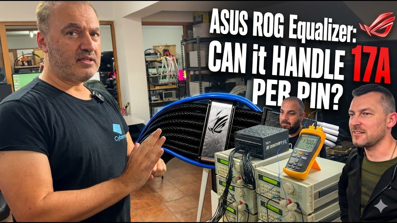 ASUS ROG Equalizer: I Forced 17A Through 3 Pins… Did It Melt?