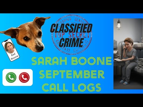 Sarah Boone September Phone Call Logs