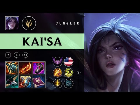 Kai'Sa Jungle vs Graves - NA Master Patch 25.24