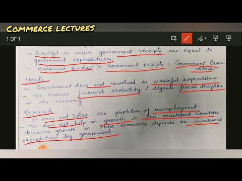 government budget meaning and objectives government budget and economy class 12 macroeconomics