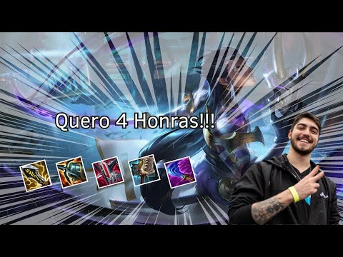 Jukes de Yone - Ensinando como carrega e querendo 4 Honras !