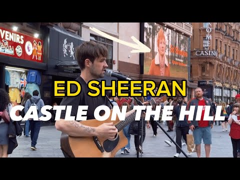 Ed Sheeran was in the BACK while I was singing! | Ed Sheeran - Castle On The Hill