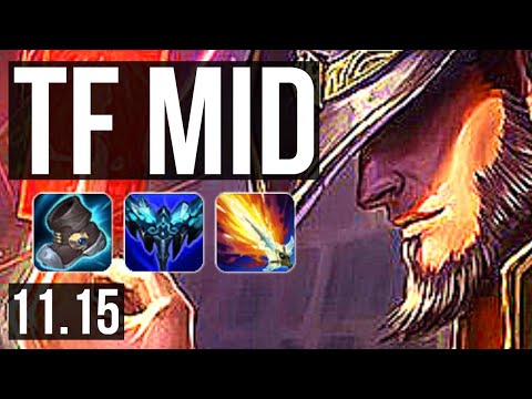 TWISTED FATE vs SERAPHINE (MID) | 3.0M mastery, 1000+ games, 3/2/11 | EUW Master | v11.15