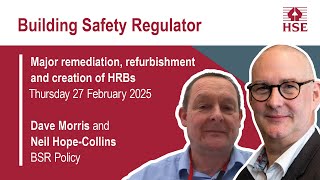 Major remediation and refurbishment of higher-risk buildings