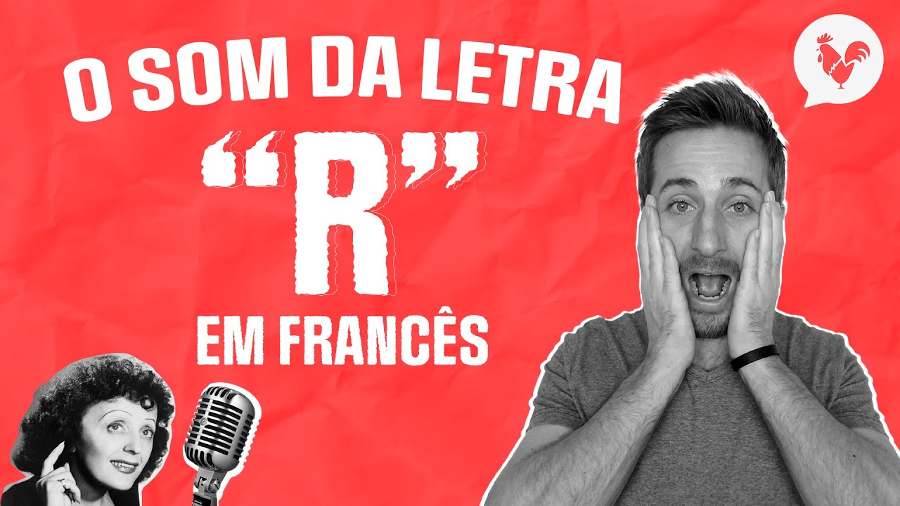 O som da letra R em francês