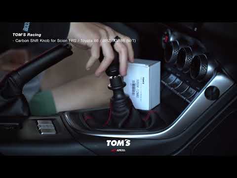 TOM'S Racing - Carbon Shift Knob for Scion FRS / Toyota 86 / BRZ / GR86 (M/T)