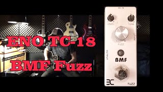 Video thumbnail for ENO TC-18 BMF Fuzz [sound check ]   Power chords & Heavy tone ! by Doc De Roeck