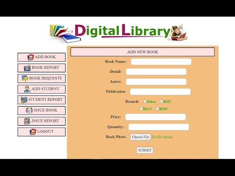 Library Management System Web Project With Source Code Using Php Html Css Javascript Web Project