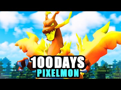 100 Days in Minecraft Pixelmon: The Ultimate Adventure