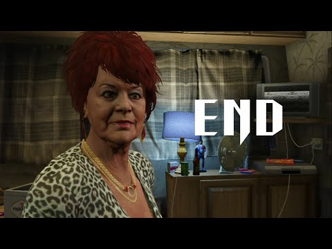 Grand Theft Auto 5 - Gameplay Walkthrough Part 75 - Credits & Trevors Mom