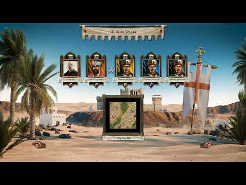 Stronghold Crusader Definitive Edition Mission-42 - Hope Valley - 50 Maps Trails - Fast