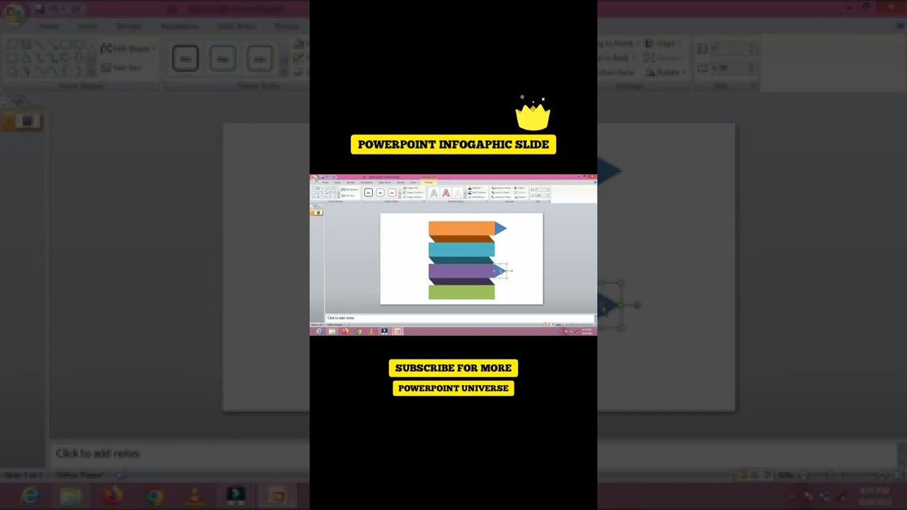 3 steps of PowerPoint infogaphic slide | #infographics #powerpoint #infographicdesign