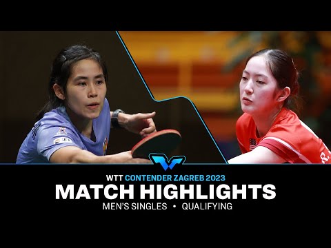 Jinnipa Sawettabut vs Rachel Sung | WS Qual | WTT Contender Zagreb 2023