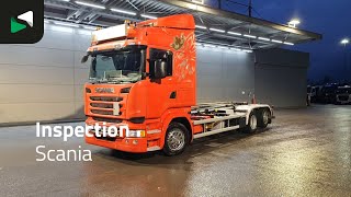 Scania R450 6X2 20tons VDL S-20-6400 Contaienrsystem Retarder Lift+Stee cami&oacute;n con gancho | Imagen 4 - Autoline