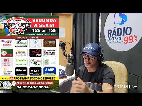 Transmissão ao vivo de Programa Foco No Esporte Caldas Novas