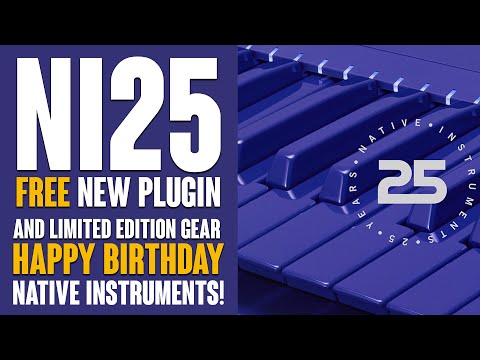 NI turns 25!! FREE NI 25 Instrument Plugin & Horror Movie Music Composition Session