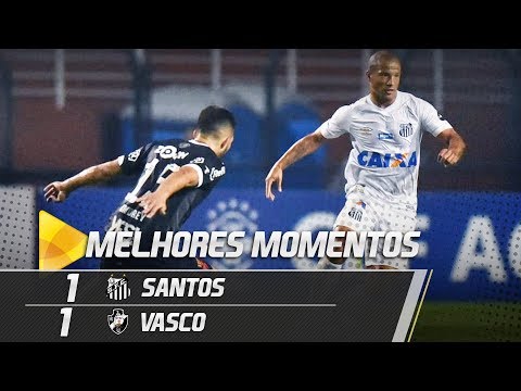 Santos 1 x 1 Vasco | MELHORES MOMENTOS | Brasileirão (27/09/18)