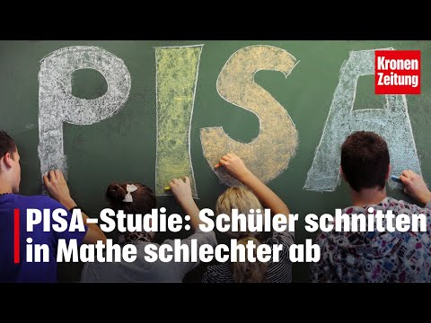 PISA-Studie: Schüler schnitten in Mathe schlechter ab | krone.tv NEWS