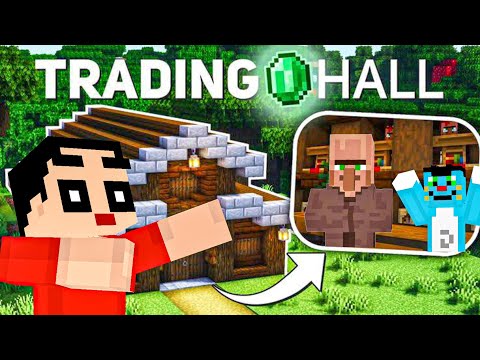 Insane Detective Exposes Shocking Secret - Epic Minecraft Trading Hall!